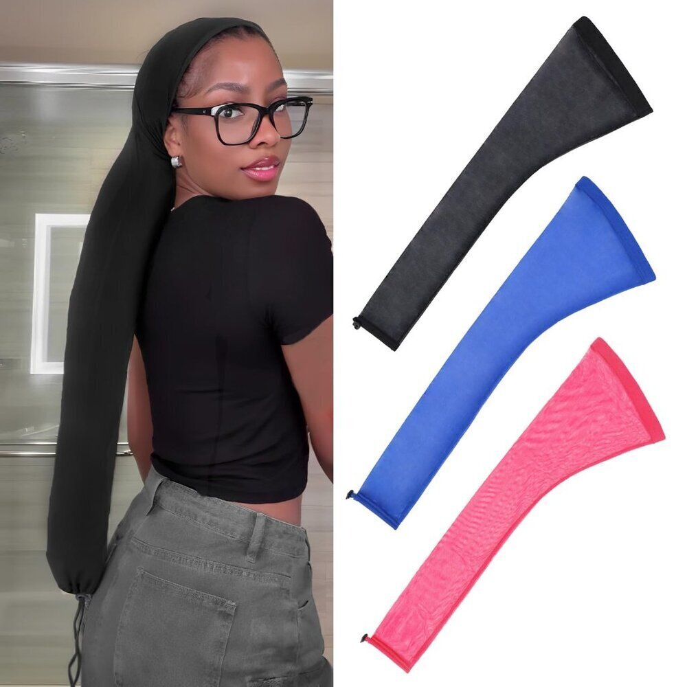 Hair Weave Sleeve Cap for Locs Long Wigs Breathable Dreadlocks for Women